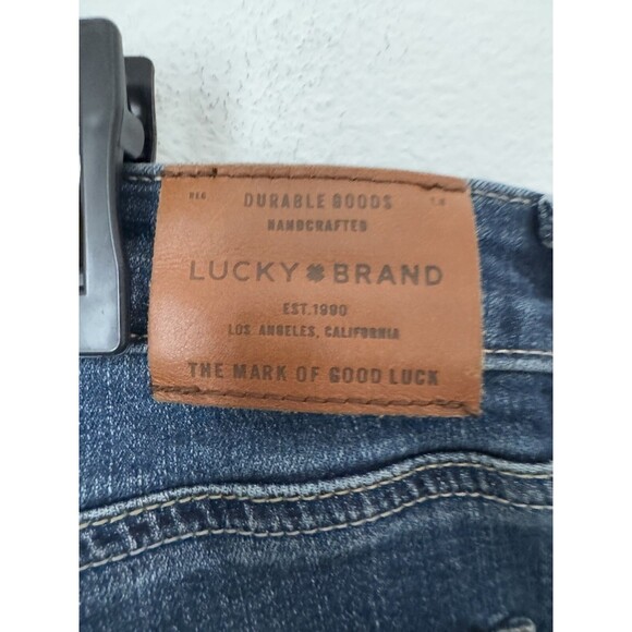 Lucky Brand Women's Lolita Crop Jeans Denim Blue Mid Rise Dark Wash 12/31 - Picture 4 of 12